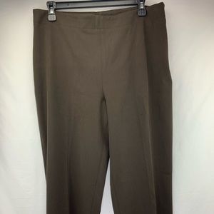 Talbots women’s pants Classic slim size 12 brown